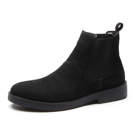 Botas Martin Cortas de Cuero Gamuza para Hombre - Estilo Británico - Image 15