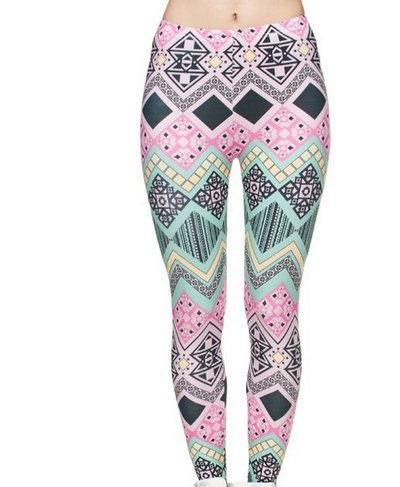 Leggins Yoga Estampados con Estiramiento Máximo para Mujer - Image 3