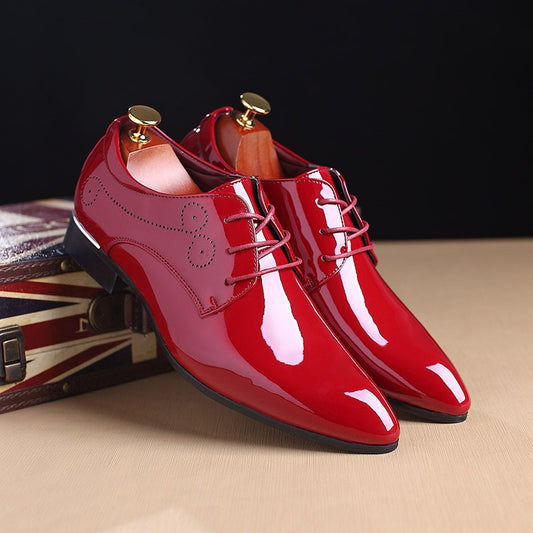 Zapatos de Cuero para Hombre - Mocasines Elegantes Slip-on Negros - Image 2
