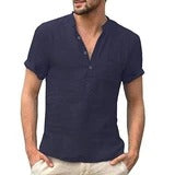 Playera de Manga Corta Color Sólido - Image 6