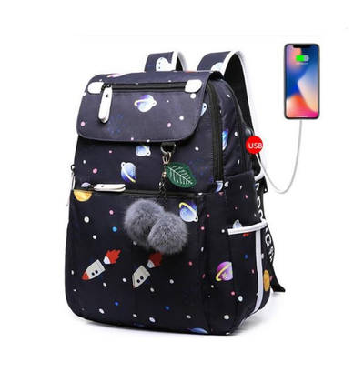 Mochila Estampada para Niñas con Diseño Moderno - Image 3