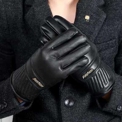 Guantes de Invierno para Hombre con Forro de Terciopelo Grueso - Image 2