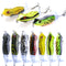 Rana Flotante Artificial 9cm con Hélice - Cebo Duro Premium para Pesca