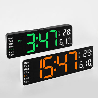 Reloj de Pared Grande para Sala de 13”, Diseño Moderno y Doble Uso