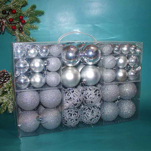 Set de Esferas Navideñas 3-6cm Decorativas para Árbol de Navidad - Image 10