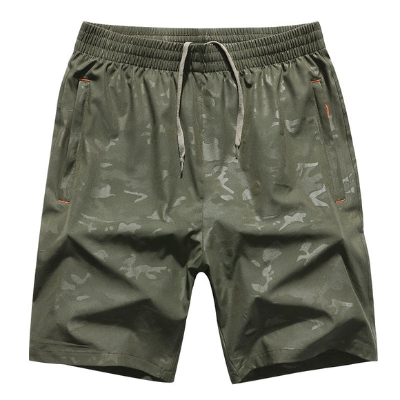 Pantalones Casuales Talla Grande Camuflaje de Secado Rápido para Verano