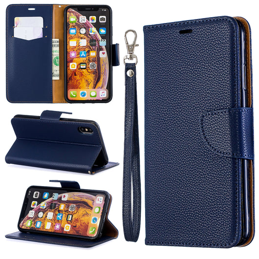 Funda Samsung con Patrón Litchi y Protección de Tarjetas - Image 11