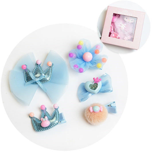 Set de Accesorios para el Cabello Infantil con Tarjetas Decorativas - Image 4