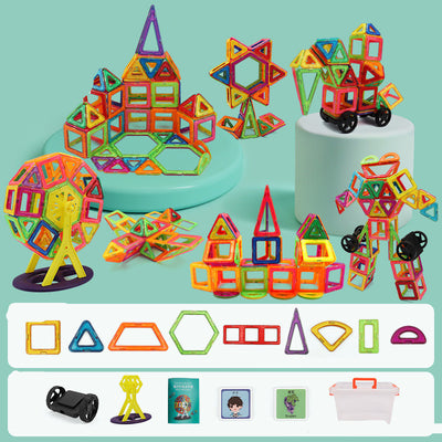 Bloques Magnéticos para Construcción Infantil - Set Educativo - Image 21