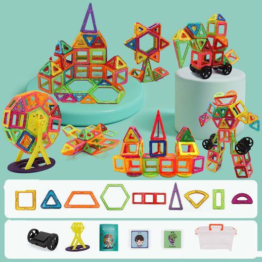 Bloques Magnéticos para Construcción Infantil - Set Educativo - Image 21