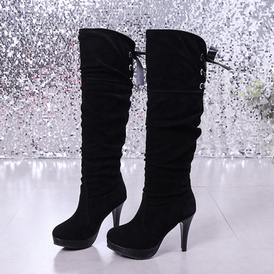 Botas Altas Over the Knee de Tacón para Mujer - Estilo Versátil - Image 5