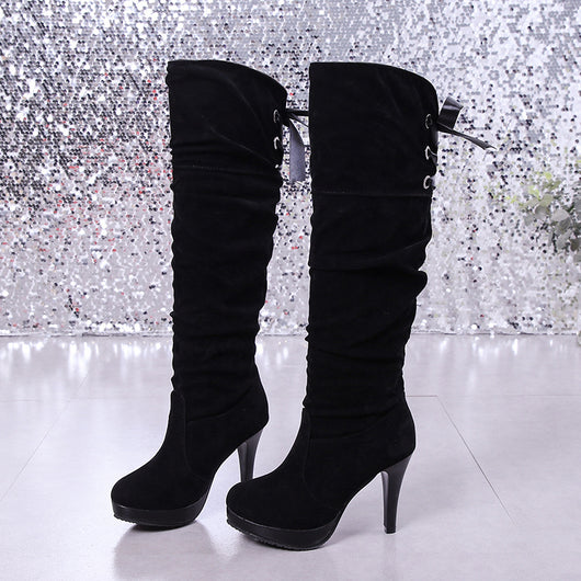 Botas Altas Over the Knee de Tacón para Mujer - Estilo Versátil - Image 5