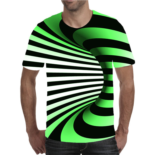 Playera Hombre Estampado Digital 3D Multicolor - Image 15