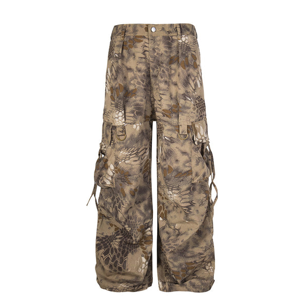 Pantalón Recto Ancho Holgado para Limpiar - Image 5