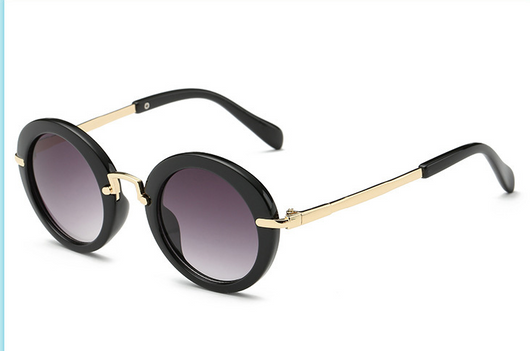 Gafas de sol infantiles con marco redondo - Image 9