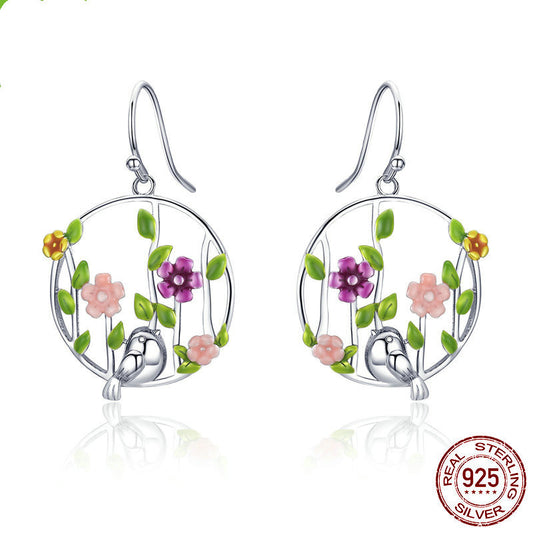 Aretes de Plata 925 Forest Story - Elegancia y Temperamento
