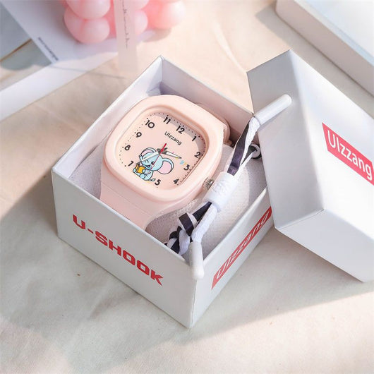 Reloj Deportivo Cuadrado Luminoso con Diseño Moderno para Estudiantes - Image 29