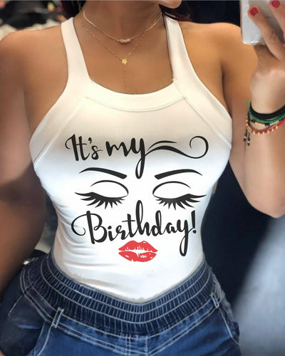 Camiseta Estampada con Detalles de Correas - Image 10