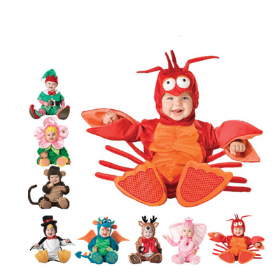 Vestido de Bebé Temático Navidad y Halloween
