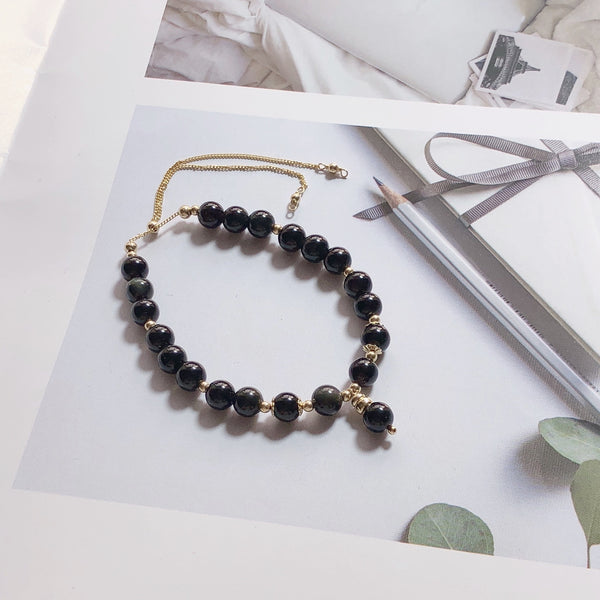 Pulsera de Cuentas Naturales