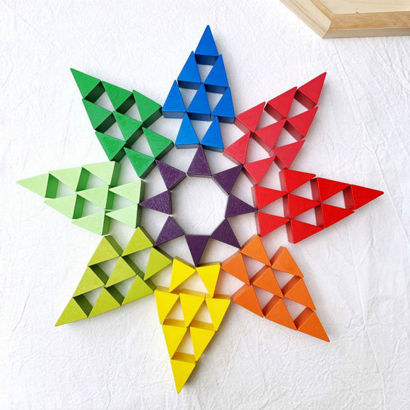 Torre de Apilamiento 12 Colores - Juguete Educativo para Desarrollo Infantil