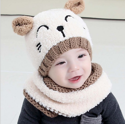 Gorro Tejido Infantil Cálido y Cómodo