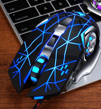 Ratón Gaming Mecánico con Cable de Alto Rendimiento