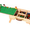 Mesa Plegable Infantil 2 en 1 con Pizarrón y Bloques de Construcción