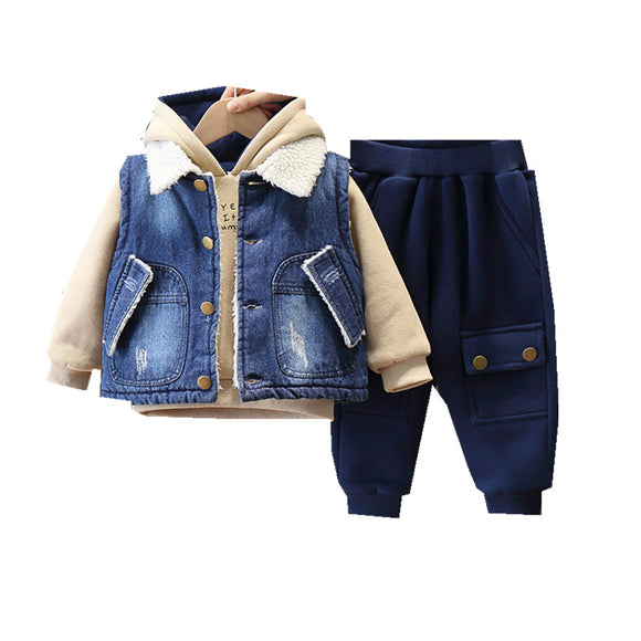 Conjunto de Jeans Térmicos para Niños y Niñas - Otoño e Invierno