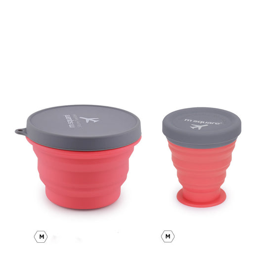 Kit de Cubiertos Plegables con Tazón de Silicona para Viajes y Camping - Image 21
