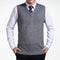 Chaleco de Cachemira para Hombre - Suéter Elegante