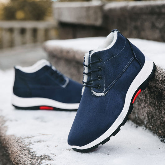 Zapatos Casuales Británicos de Algodón Resistente