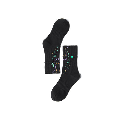 Calcetines Deportivos Luminosos de Doble Capa con Efecto Tinta - Image 6