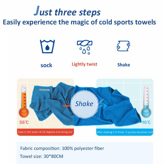 Toalla Deportiva Refrescante de Microfibra - Enfriamiento Instantáneo - Image 23