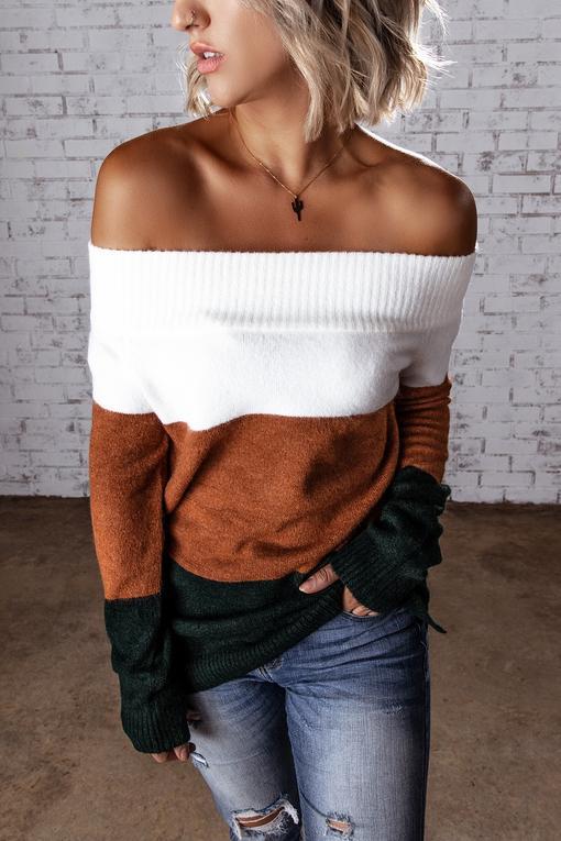 Suéter para Dama con Costuras Tricolores - Nueva Colección Otoño Invierno - Image 9