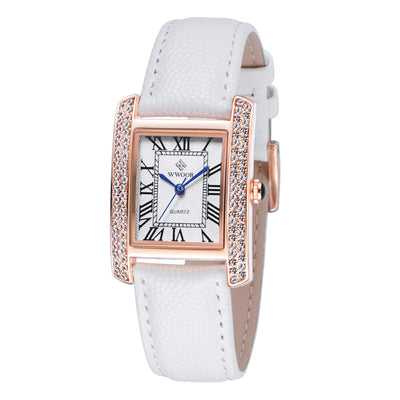 Reloj de pulsera para mujer con correa de cuero - Image 7