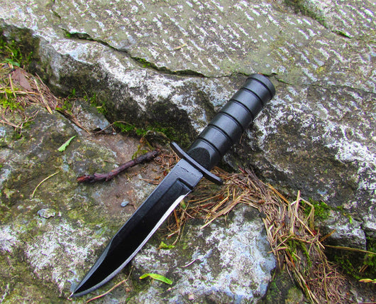 Cuchillo de Supervivencia en Acero Inoxidable para Camping - Image 8