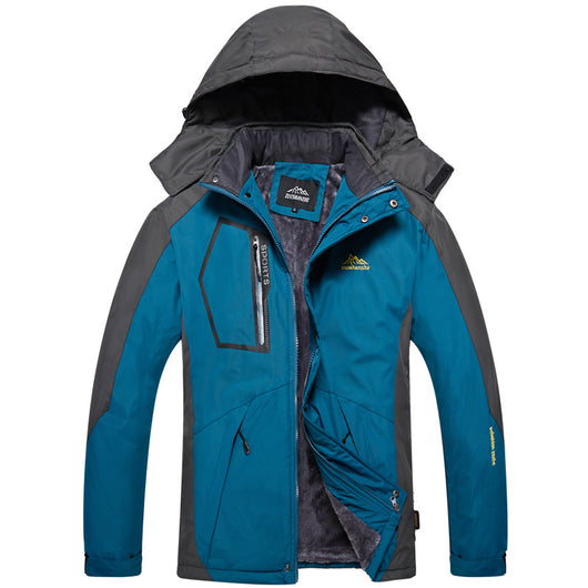Chaqueta de Invierno Impermeable Desmontable para Hombre - Image 10