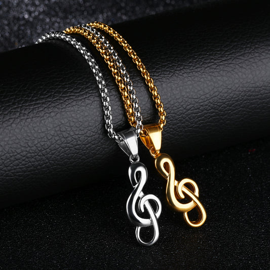 Collar con Nota Musical: Joyería para Amantes de la Música