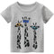 Playera Infantil de Manga Corta para Niño - Ropa de Verano