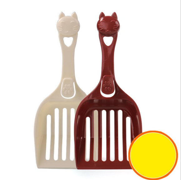 Pala Recogedora de Arena para Gatos con Diseño Ergonómico