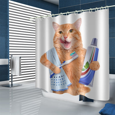 Cortina de Baño Impermeable de Poliéster Premium - Image 9