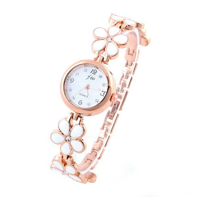 Reloj de Cuarzo Trébol de Cinco Hojas - Image 3