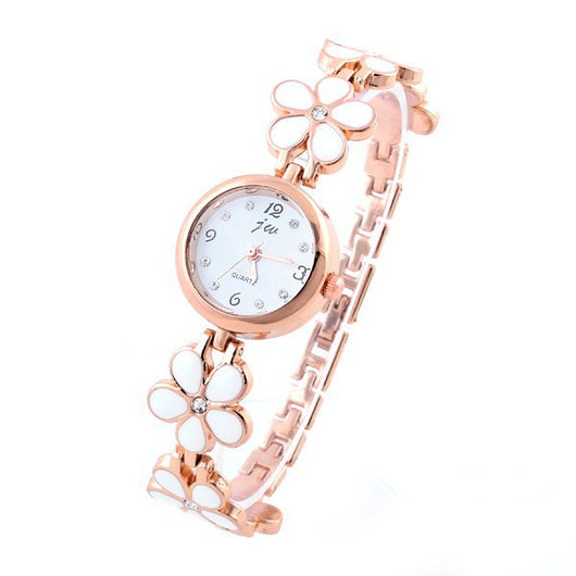 Reloj de Cuarzo Trébol de Cinco Hojas - Image 3