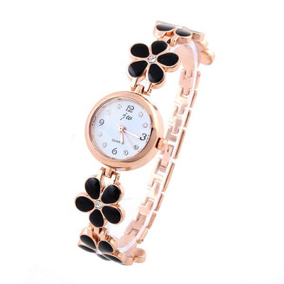 Reloj de Cuarzo Trébol de Cinco Hojas - Image 2