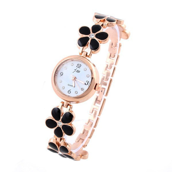 Reloj de Cuarzo Trébol de Cinco Hojas