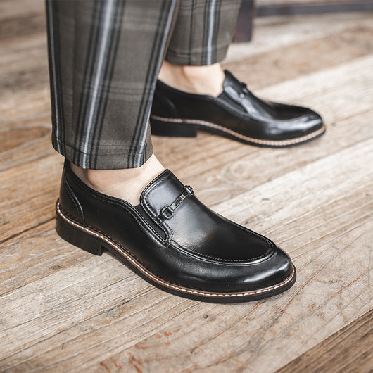 Mocasines Clásicos de Cuero British Trend para Hombre - Image 18