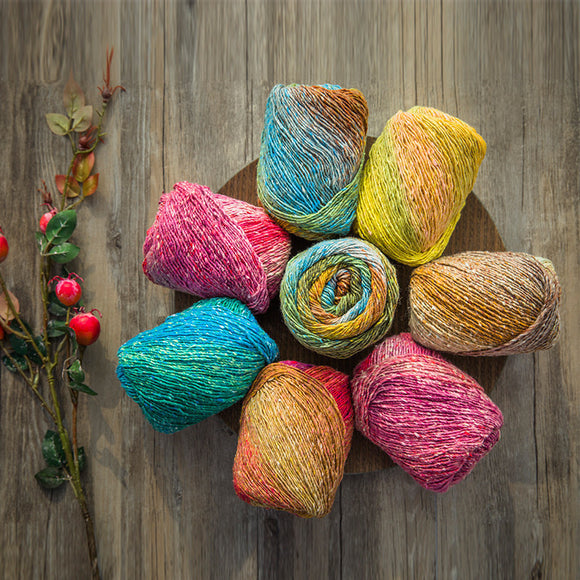 Hilo Teñido por Segmentos 100g - Colores Degradados
