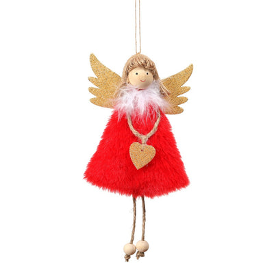 Ángeles Navideños de Peluche - Decoraciones Festivas - Image 17