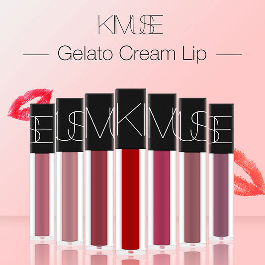 Labial Líquido Mate Resistente Larga Duración KIMUSE